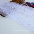 hot selling silk tulle sequin  fabric wedding 3d dress fabric